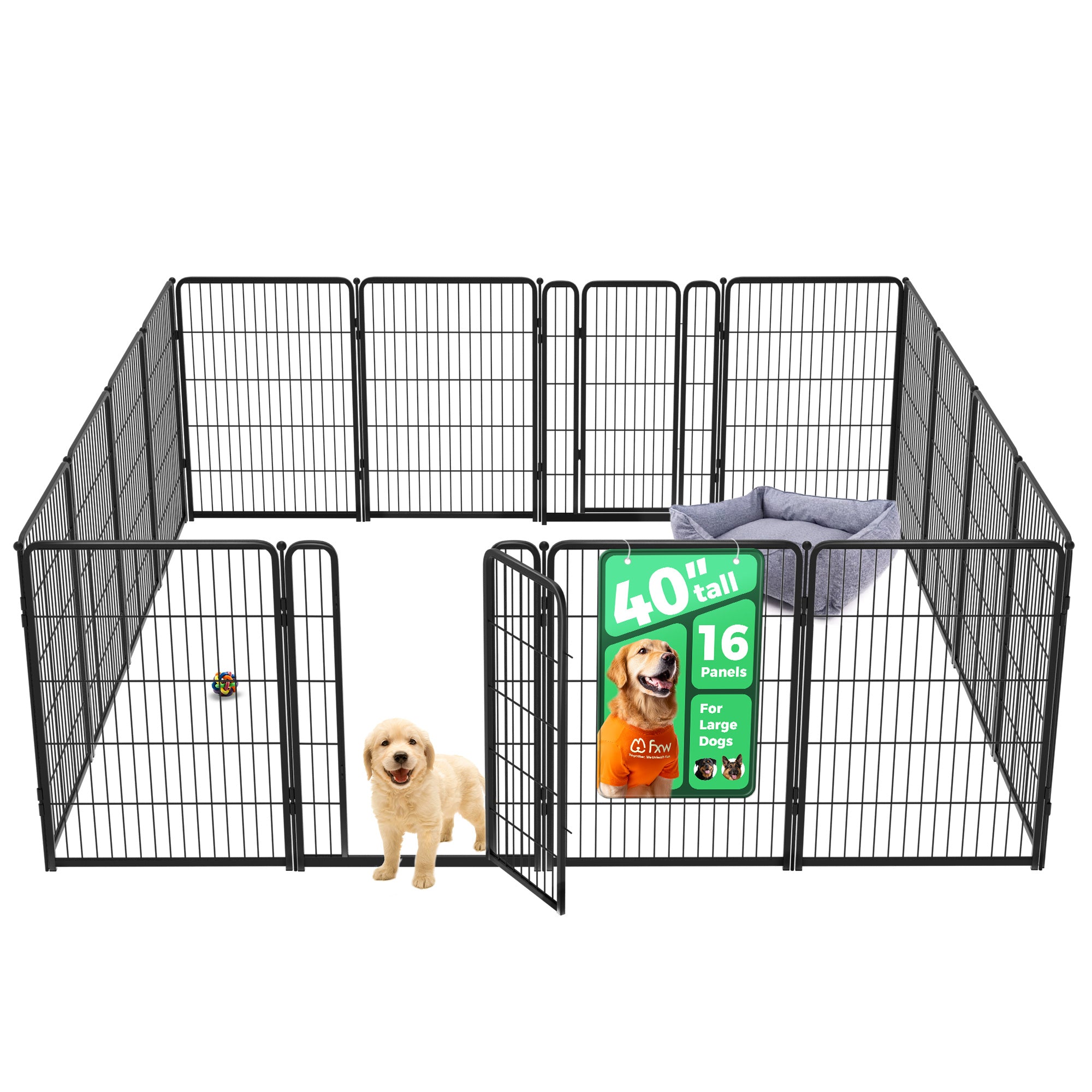 Homeplus Dog Playpen for Indoor Use