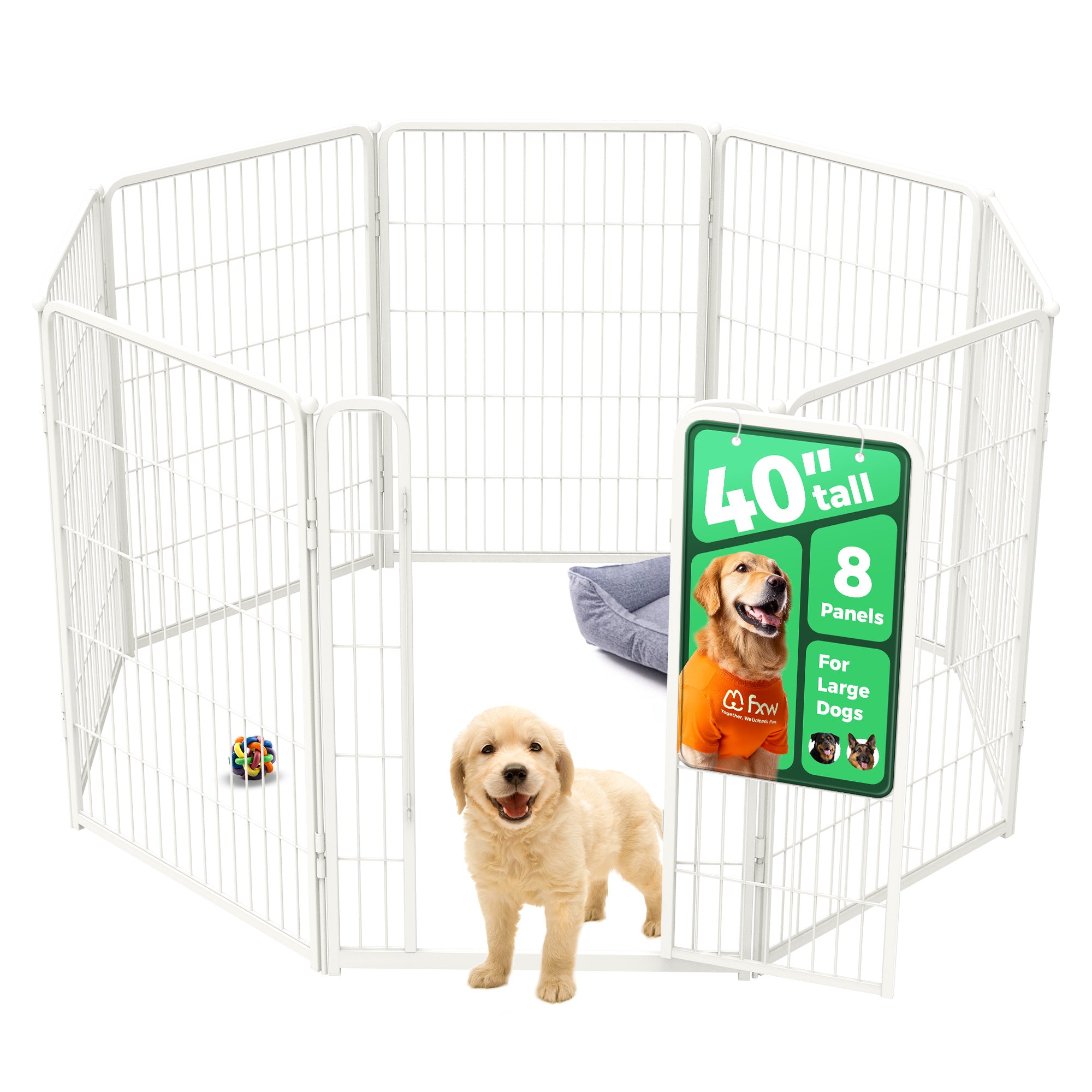 Homeplus Dog Playpen for Indoor Use