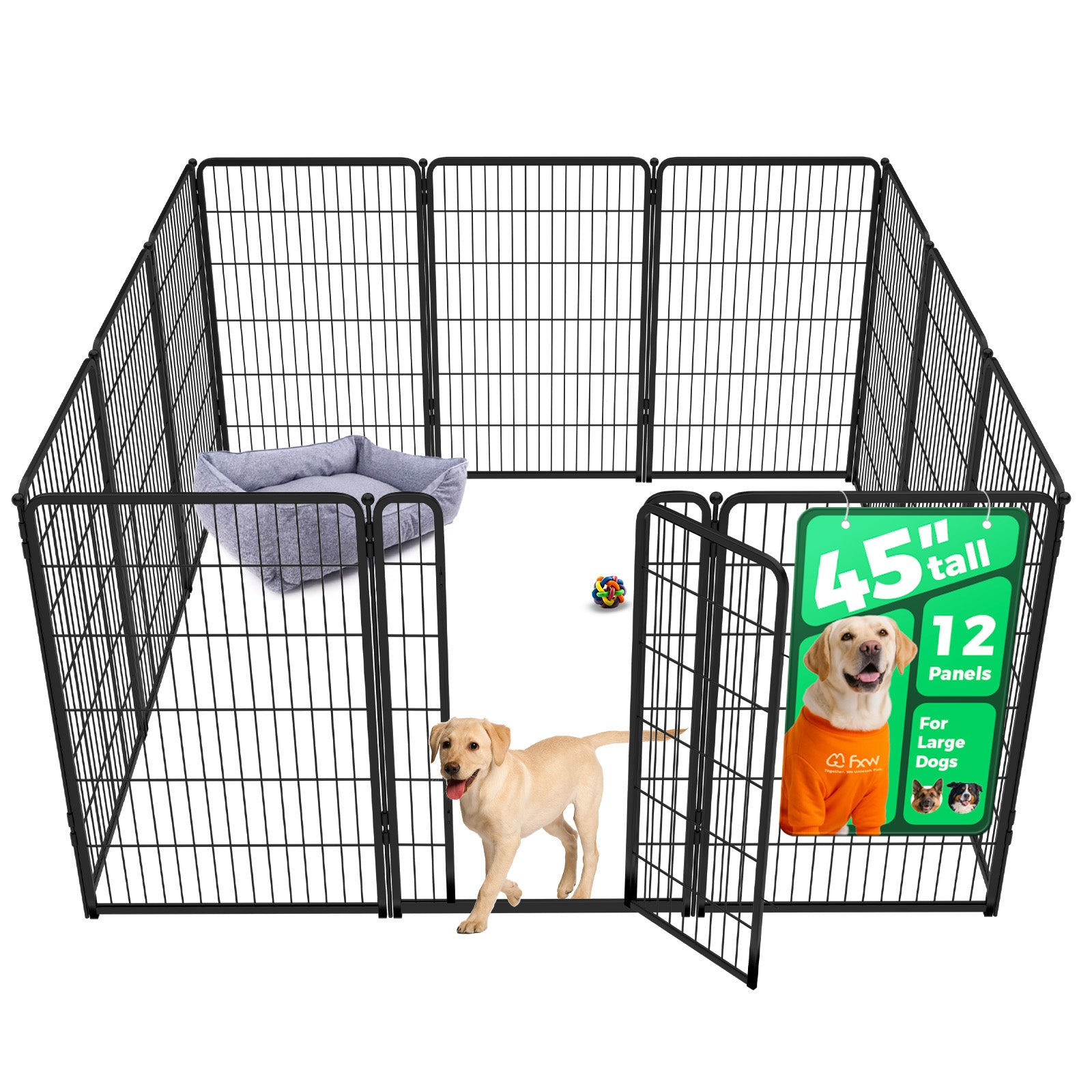 Homeplus Dog Playpen for Indoor Use