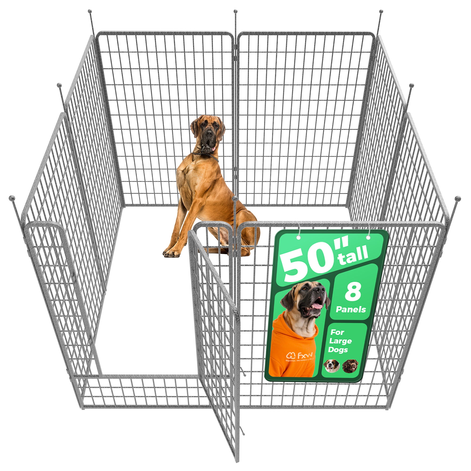 Aster Dog Playpen for Yard