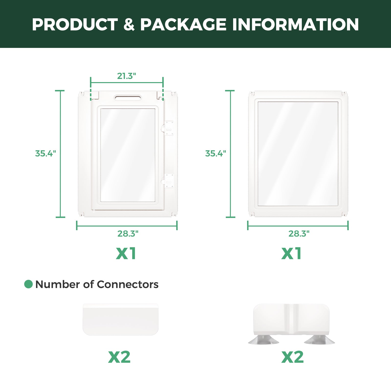 AuraSpace Acrylic Indoor Dog Playpen for Small to Medium Dogs