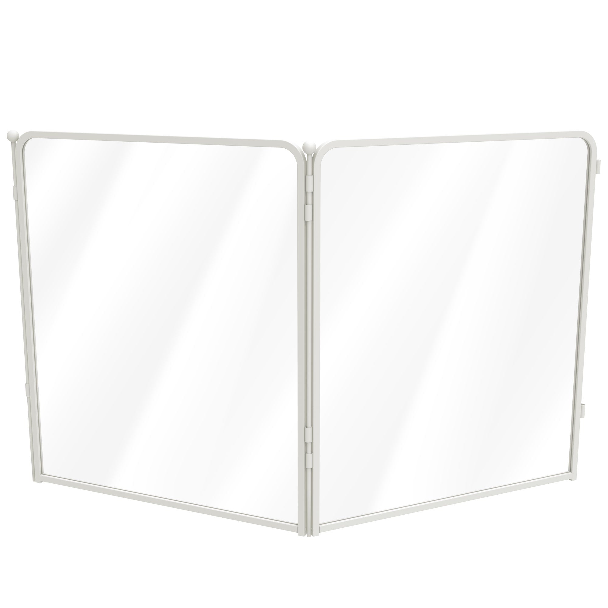 FXW Acrylic & Wire Mesh Indoor Dog Playpen