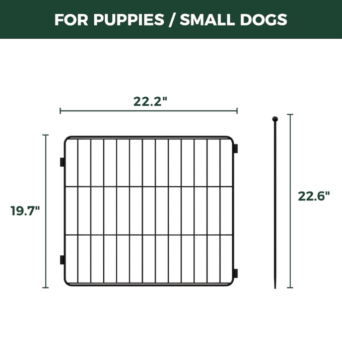MiniPaws Dog Playpen Designed for Puppies / Small Dogs