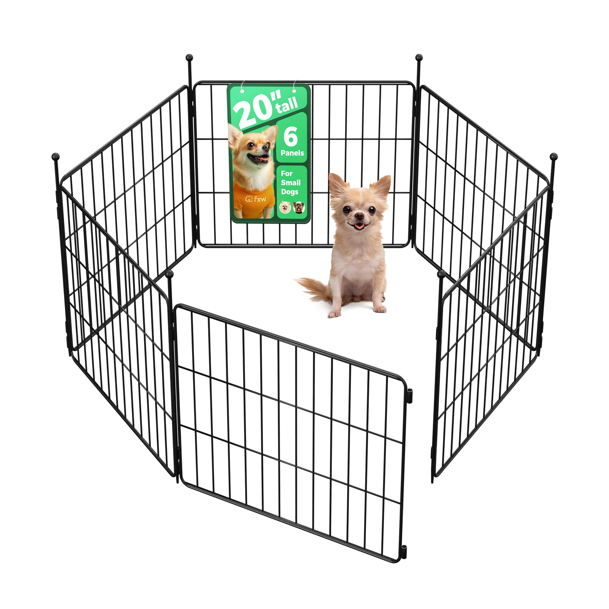 MiniPaws Dog Playpen Designed for Puppies / Small Dogs