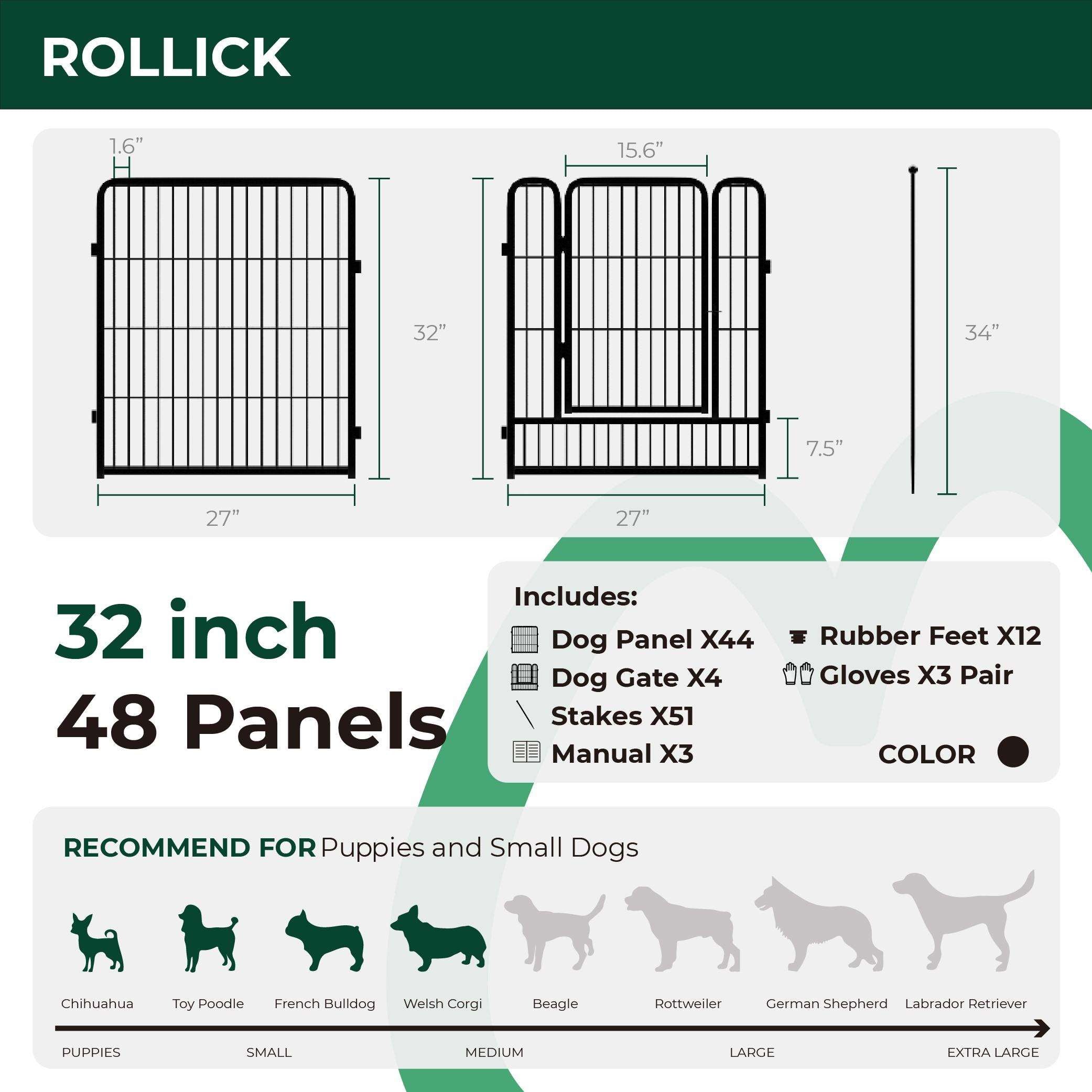 Rollick Dog Playpen for All-Terrain FXW