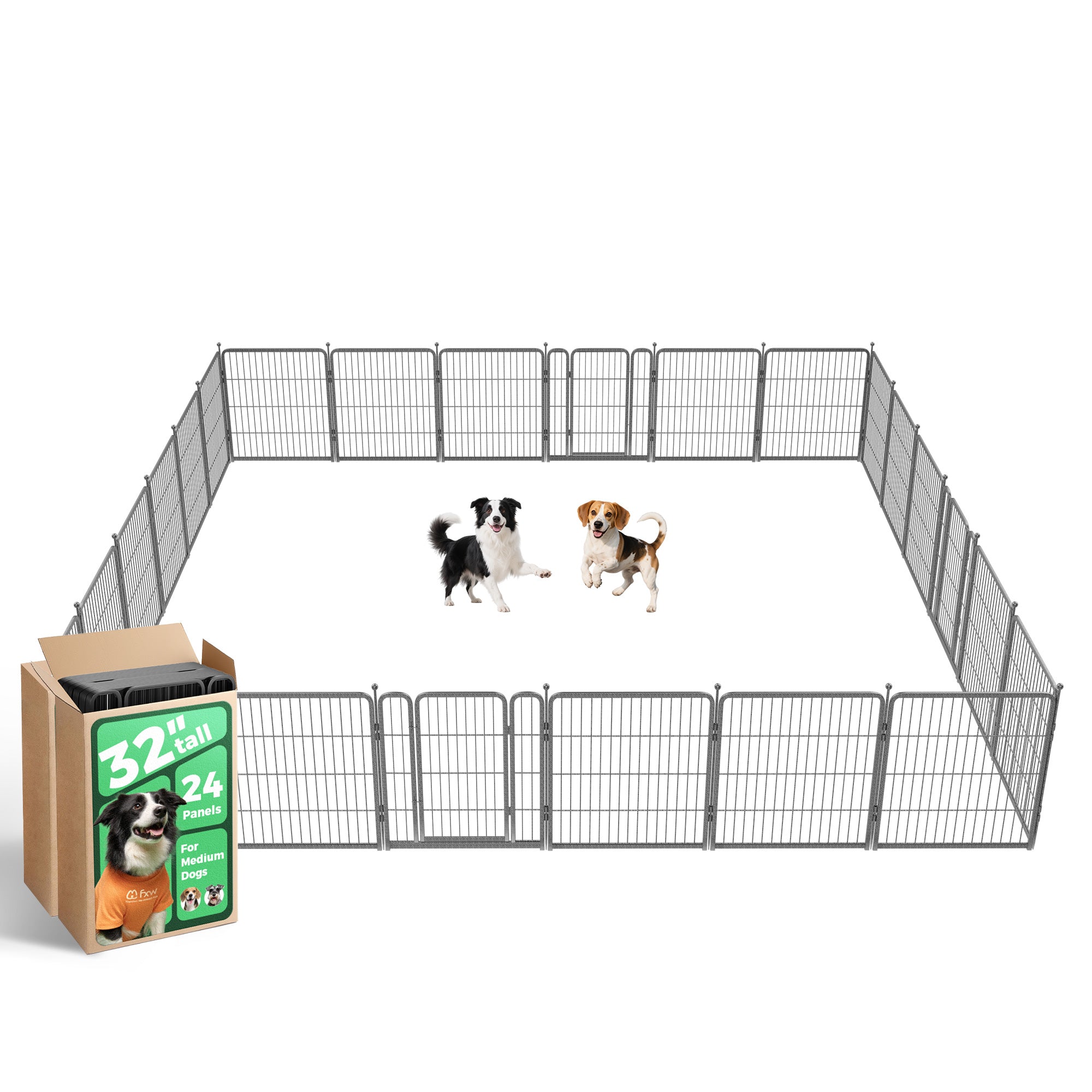 Aster Dog Playpen for Yard