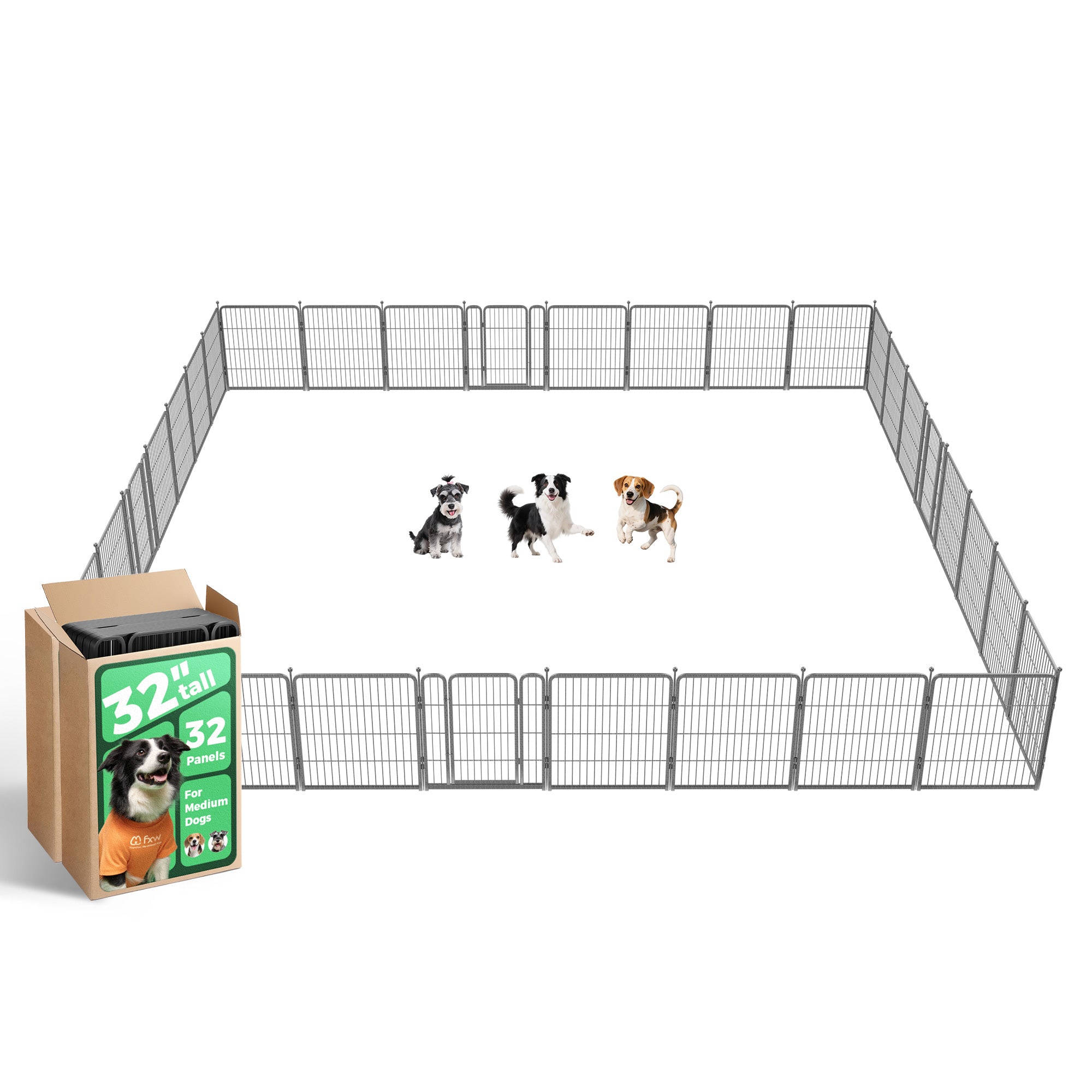 Aster Dog Playpen for Yard
