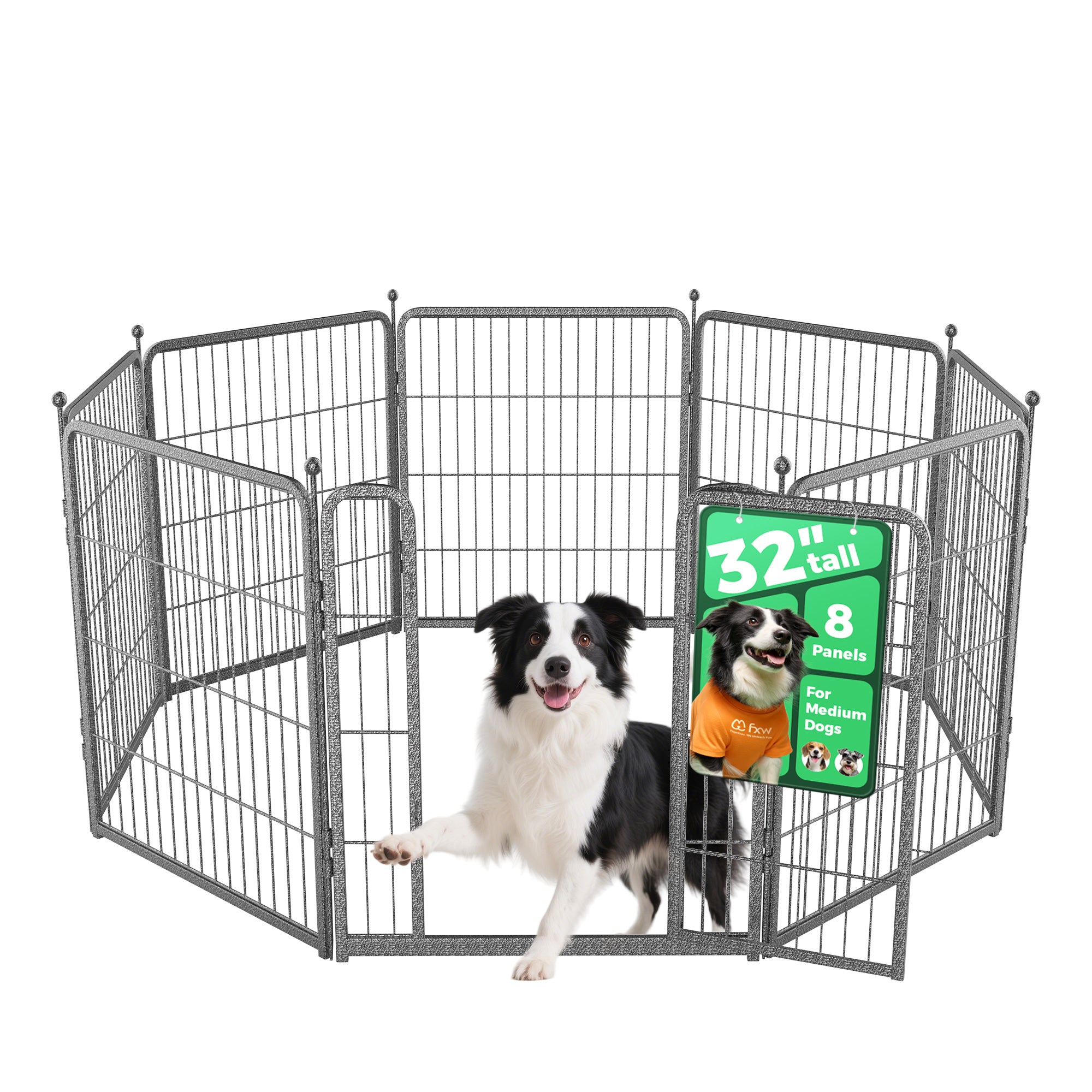 Aster Dog Playpen for Yard