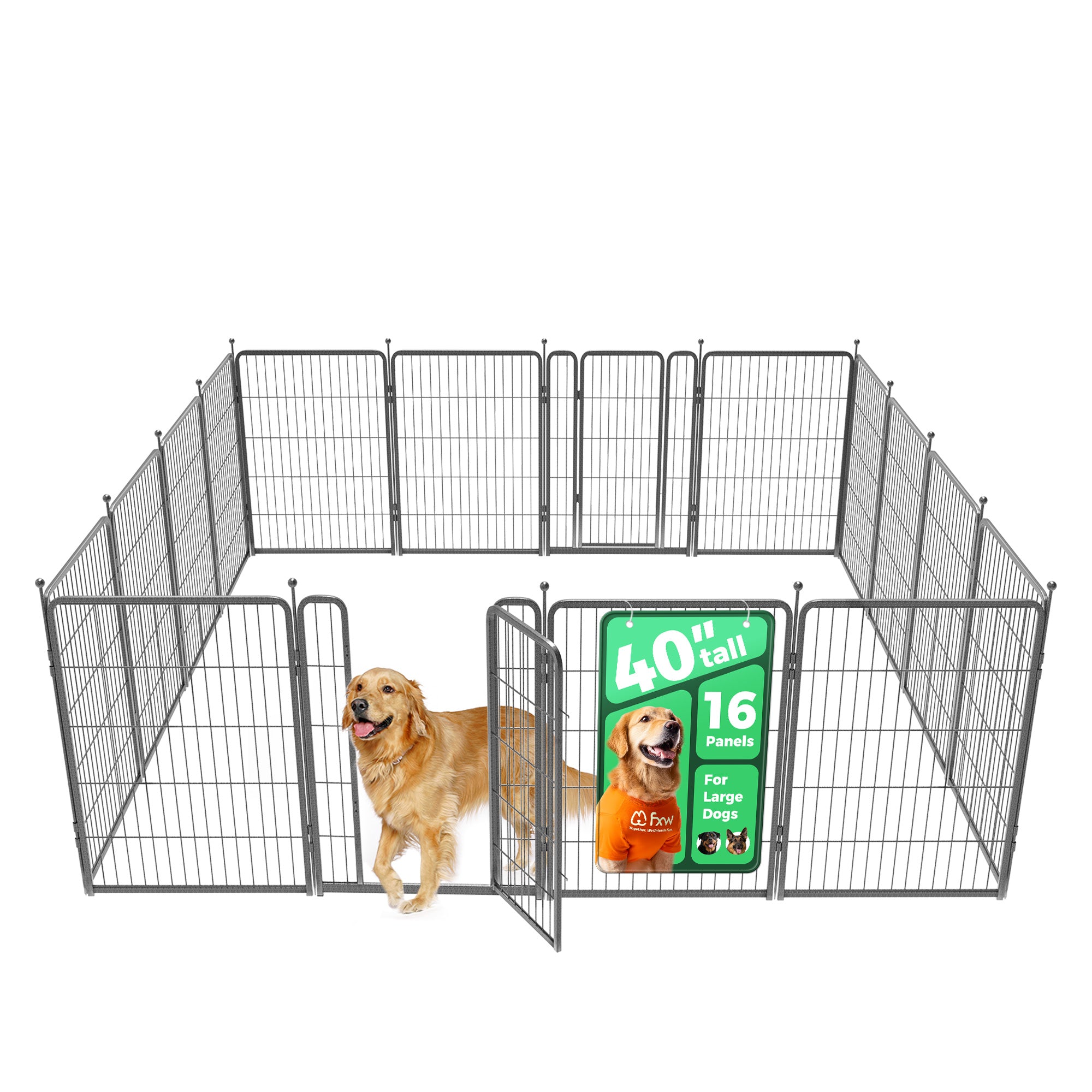 Aster Dog Playpen for Yard