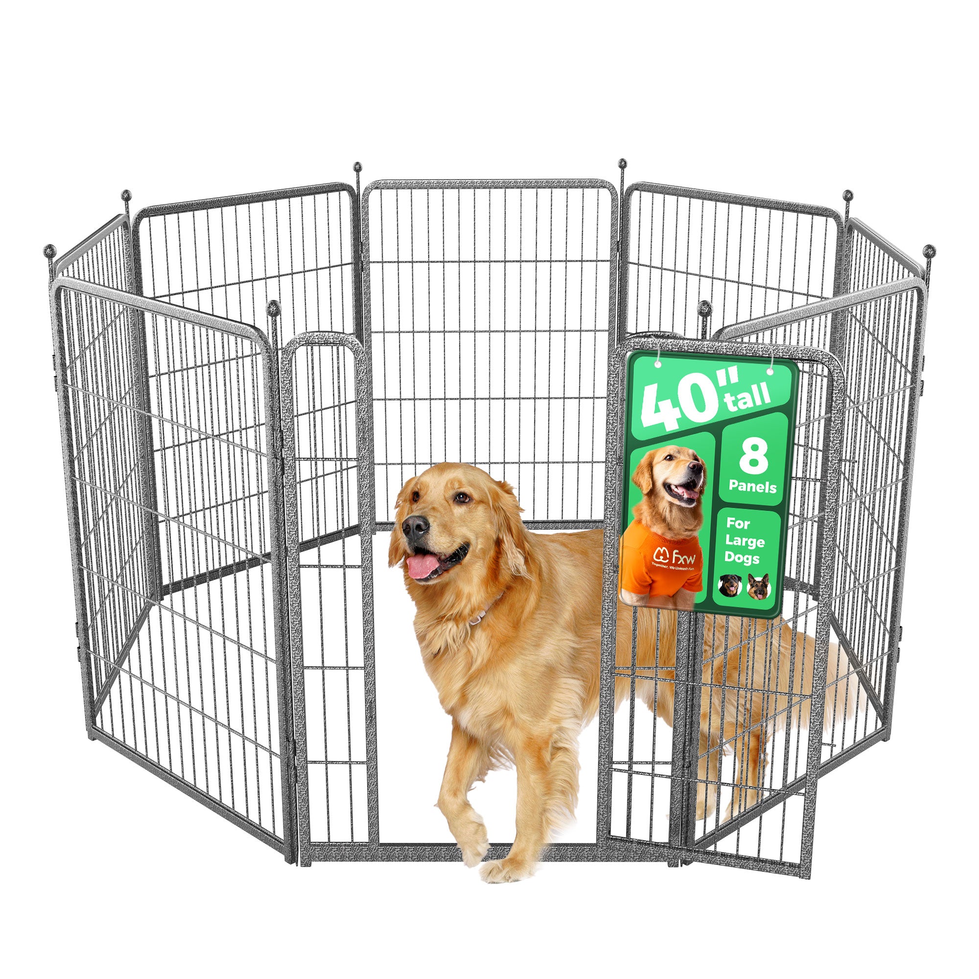 Aster Dog Playpen for Yard