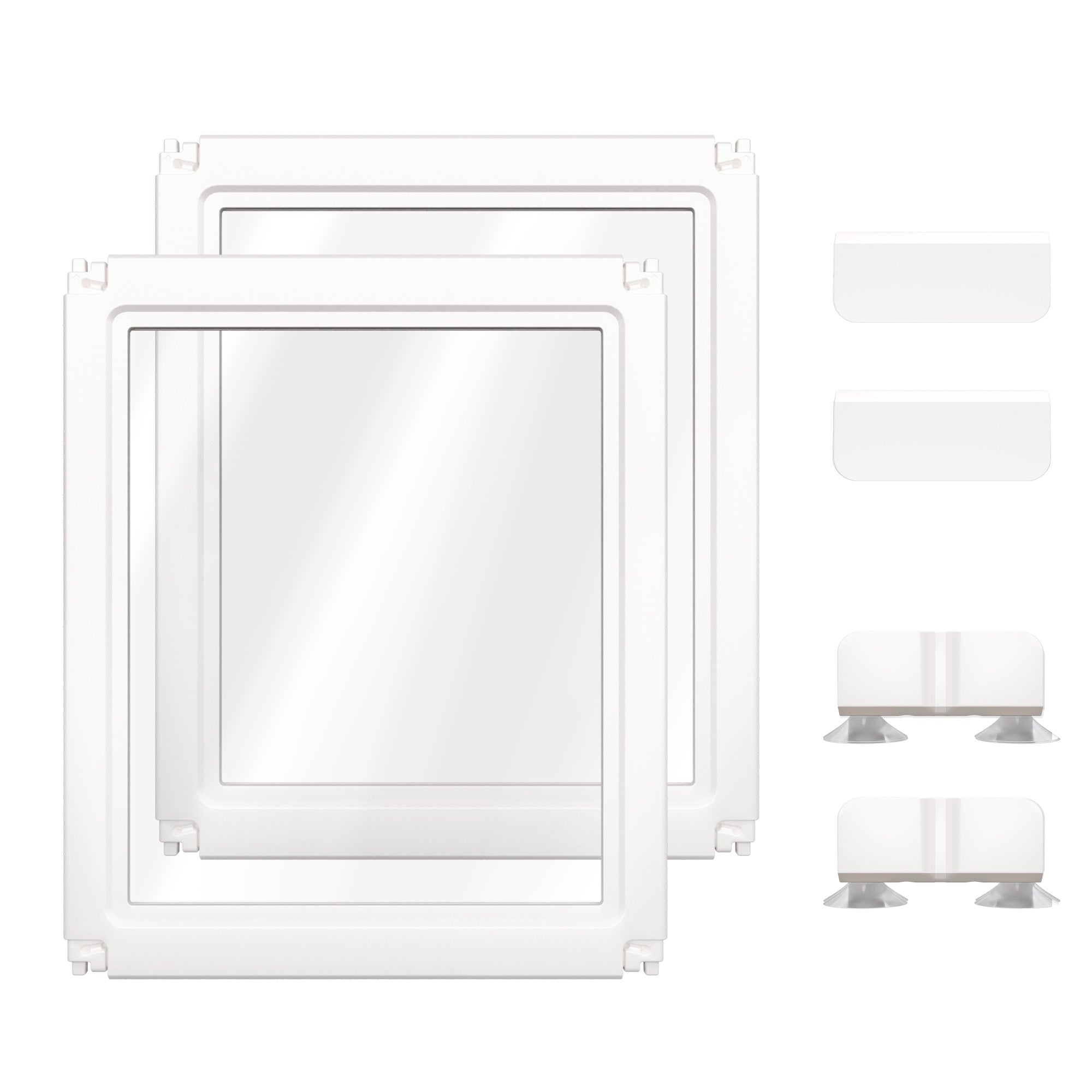 AuraSpace Acrylic Indoor Dog Playpen for Small to Medium Dogs