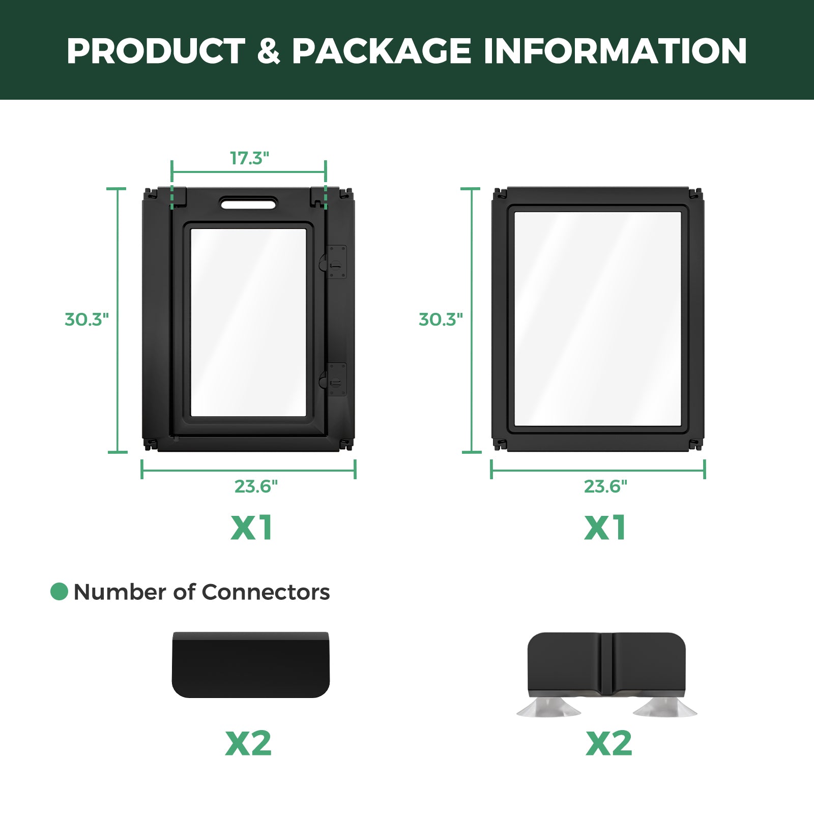 AuraSpace Acrylic Indoor Dog Playpen for Small to Medium Dogs