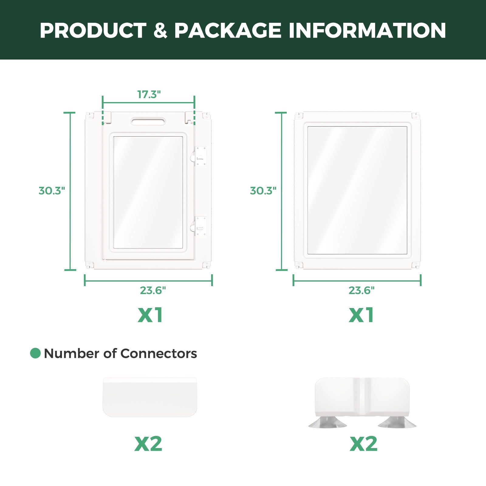 AuraSpace Acrylic Indoor Dog Playpen for Small to Medium Dogs