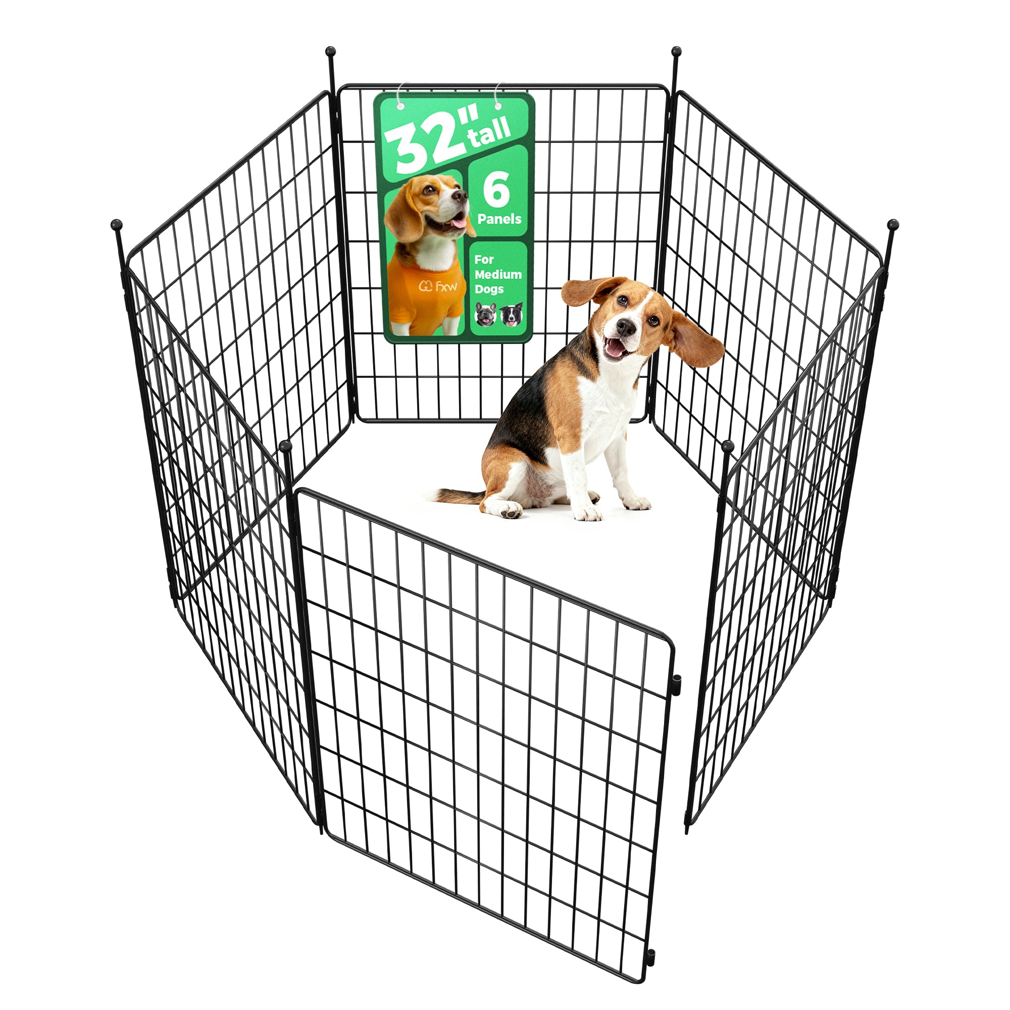 MiniPaws Dog Playpen Designed for Puppies / Small Dogs