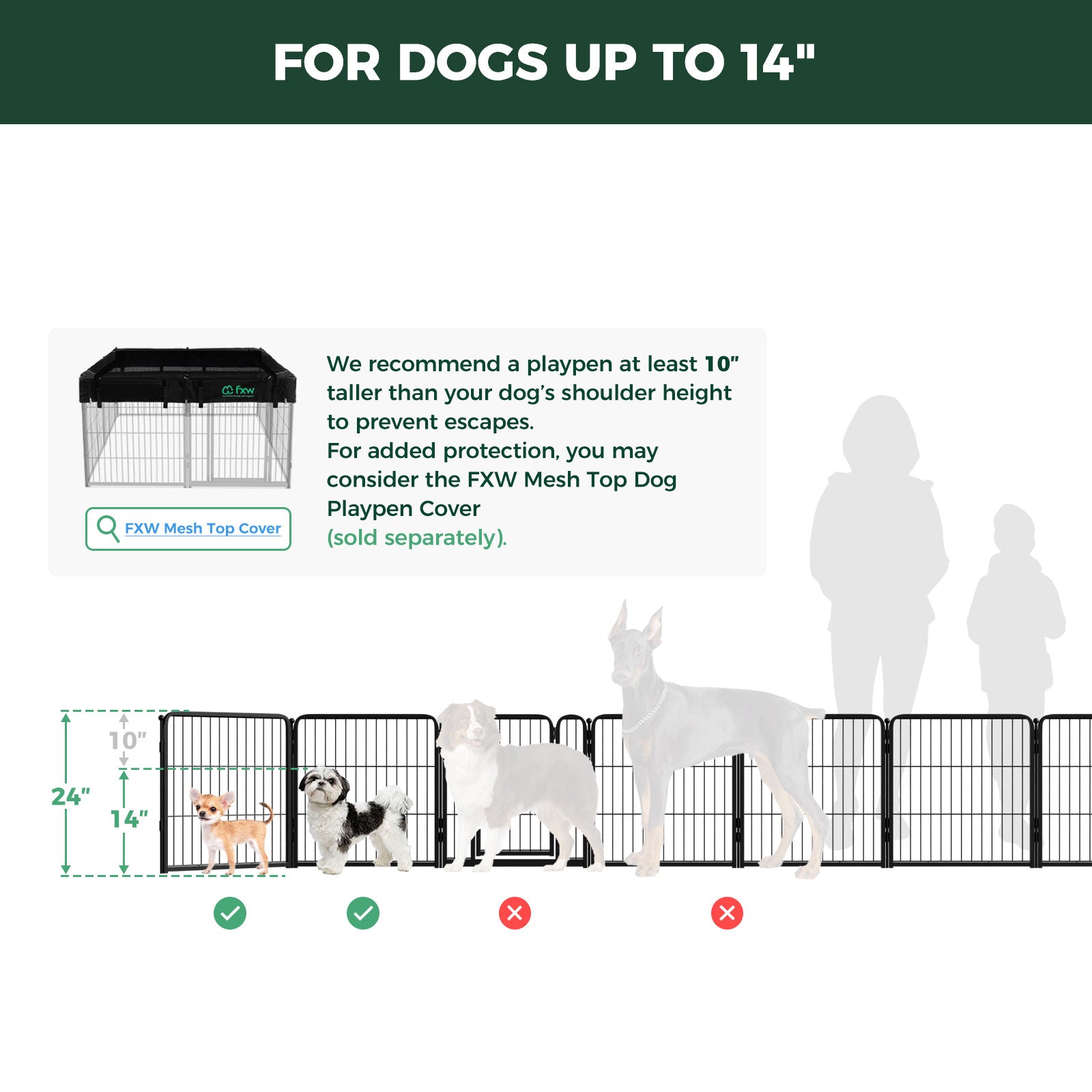 Homeplus Dog Playpen for Indoor Use