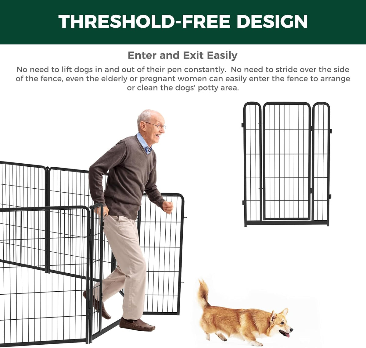 Best Indoor Dog Playpen with Floor - FXW