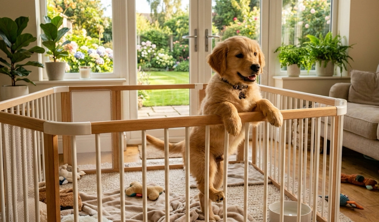 Common Mistakes That Make Puppies Try to Escape Playpens (And How to Fix Them)