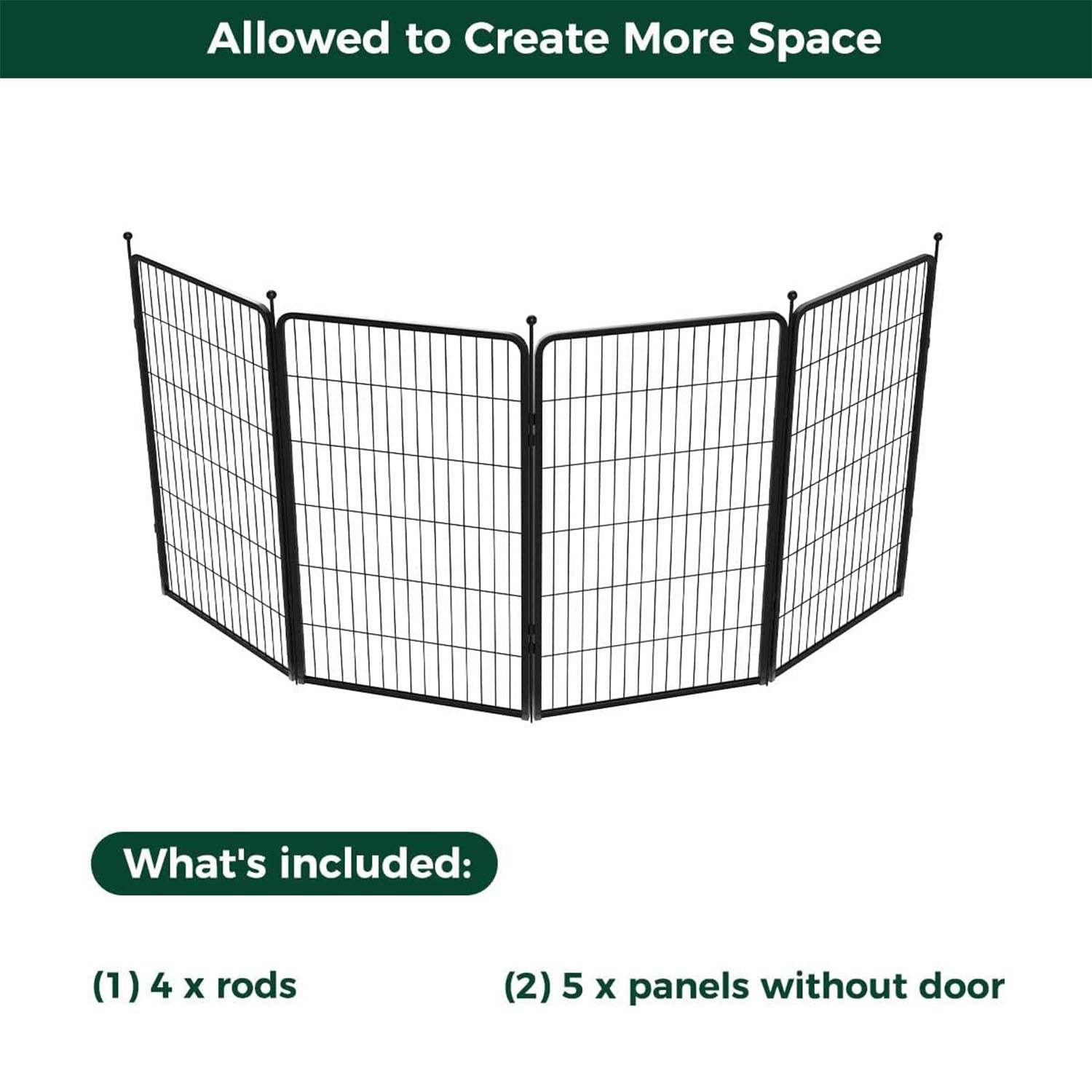 2/4 Panels for Rollick Dog Playpen