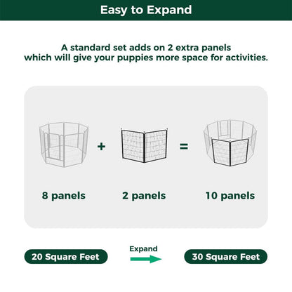 2/4 Panels for Rollick Dog Playpen