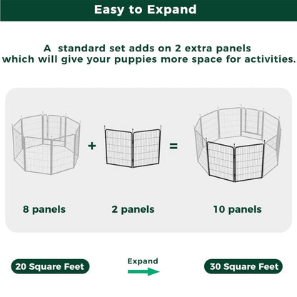 2/4 Panels for Rollick Dog Playpen