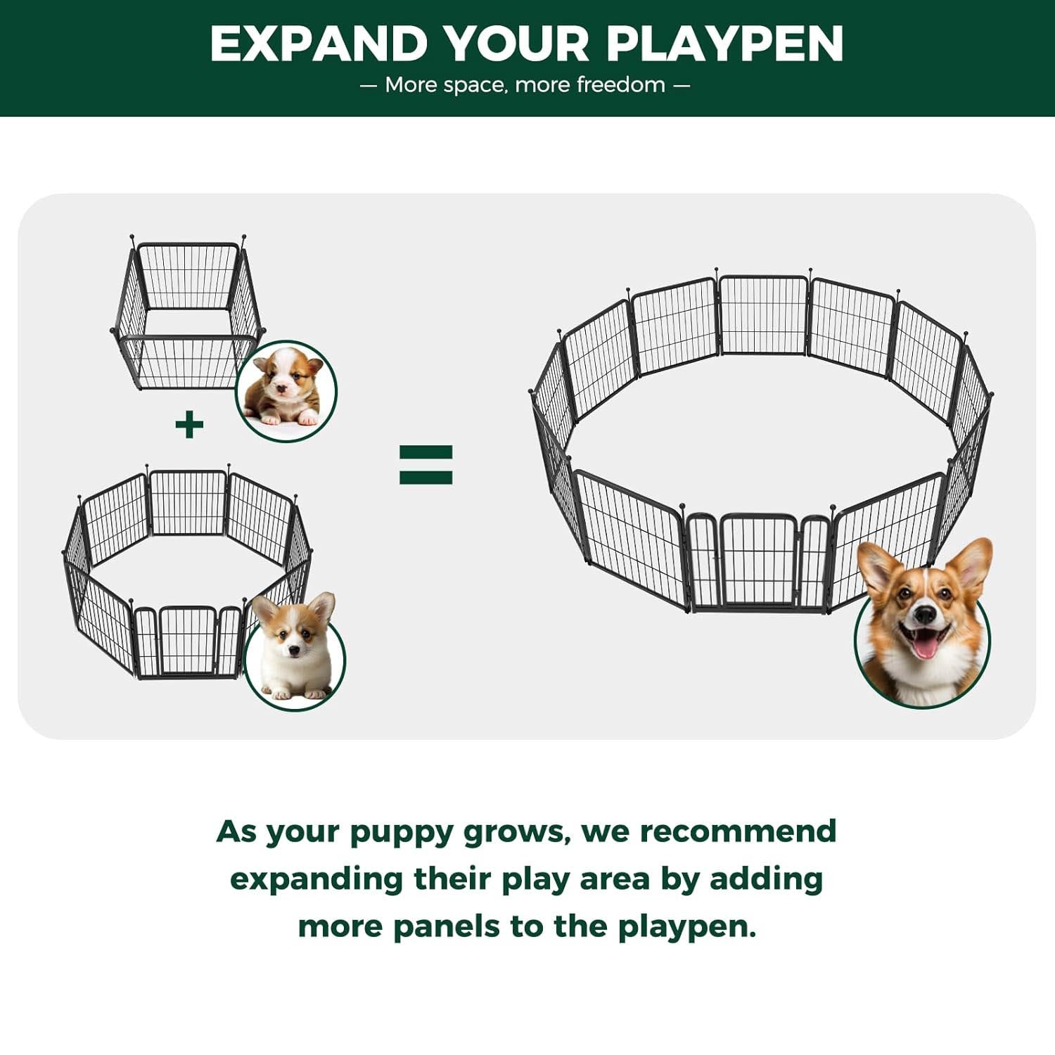 Rollick Dog Playpen for All-Terrain