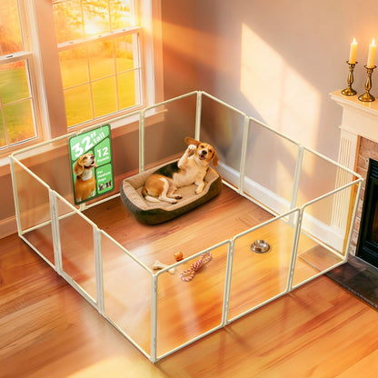 FXW AuraSpace Pro Acrylic Indoor Dog Playpen