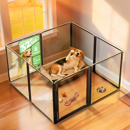 FXW AuraSpace Pro Acrylic Indoor Dog Playpen