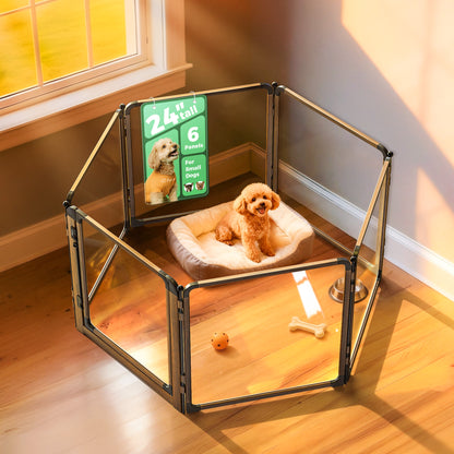 FXW AuraSpace Pro Acrylic Indoor Dog Playpen