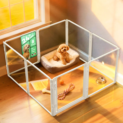 FXW AuraSpace Pro Acrylic Indoor Dog Playpen