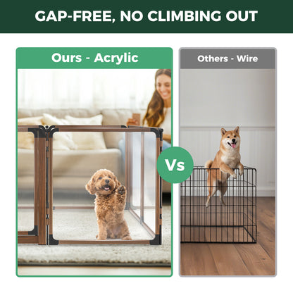 FXW AuraSpace Pro Acrylic Indoor Dog Playpen