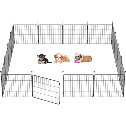 MiniPaws Dog Pen WM 20 inch 16 Panels WM
