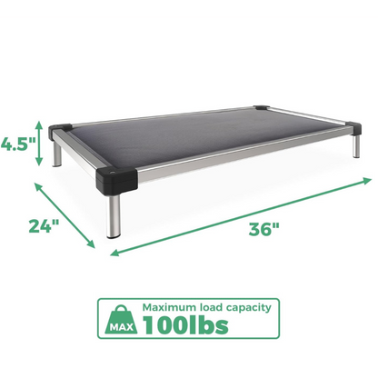 TitanNest Padded Chew-Proof Elevated Dog Bed for Your Chewer FXW