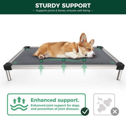 TitanNest Padded Chew-Proof Elevated Dog Bed for Your Chewer FXW