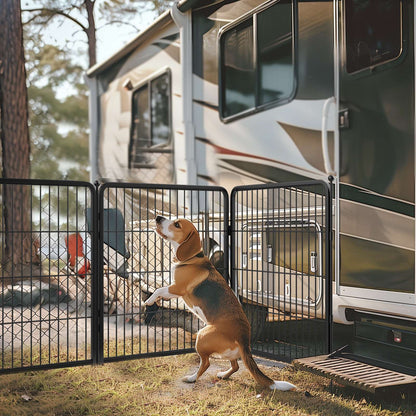 Bundle - Rollick Dog Playpen & Carry Straps & Stake Bag (3 PCs) FXW