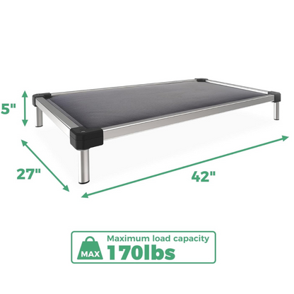 TitanNest Padded Chew-Proof Elevated Dog Bed for Your Chewer FXW