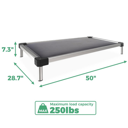 TitanNest Padded Chew-Proof Elevated Dog Bed for Your Chewer FXW