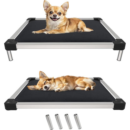 TitanNest Padded Chew-Proof Elevated Dog Bed for Your Chewer