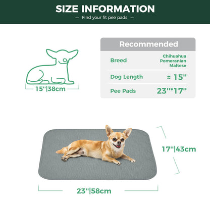 FXW Grey Washable Pee Pads