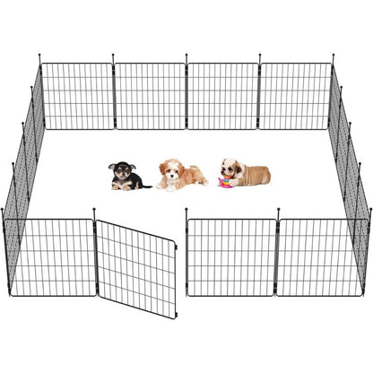 MiniPaws Dog Pen WM 24 inch 16 Panels WM