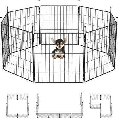 MiniPaws Dog Pen WM 24 inch 8 Panels WM