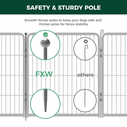 Aster Dog Playpen for Yard WM WM