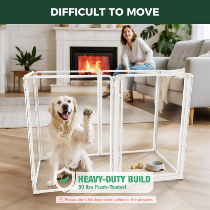 FXW AuraSpace Pro Acrylic Indoor Dog Playpen