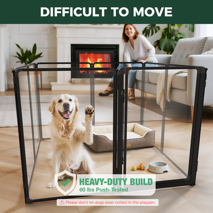 FXW AuraSpace Pro Acrylic Indoor Dog Playpen