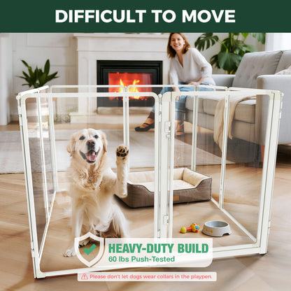 FXW AuraSpace Pro Acrylic Indoor Dog Playpen