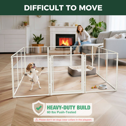 FXW AuraSpace Pro Acrylic Indoor Dog Playpen