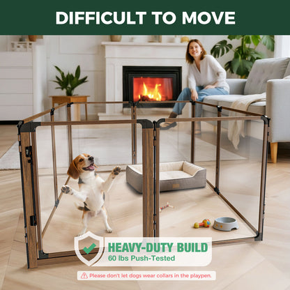 FXW AuraSpace Pro Acrylic Indoor Dog Playpen