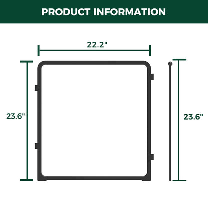 FXW Pawadise Acrylic & Wire Mesh Indoor Dog Playpen
