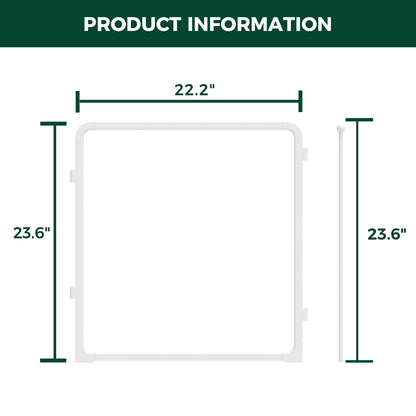 FXW Pawadise Acrylic & Wire Mesh Indoor Dog Playpen