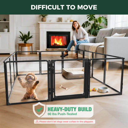 FXW AuraSpace Pro Acrylic Indoor Dog Playpen