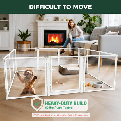 FXW AuraSpace Pro Acrylic Indoor Dog Playpen
